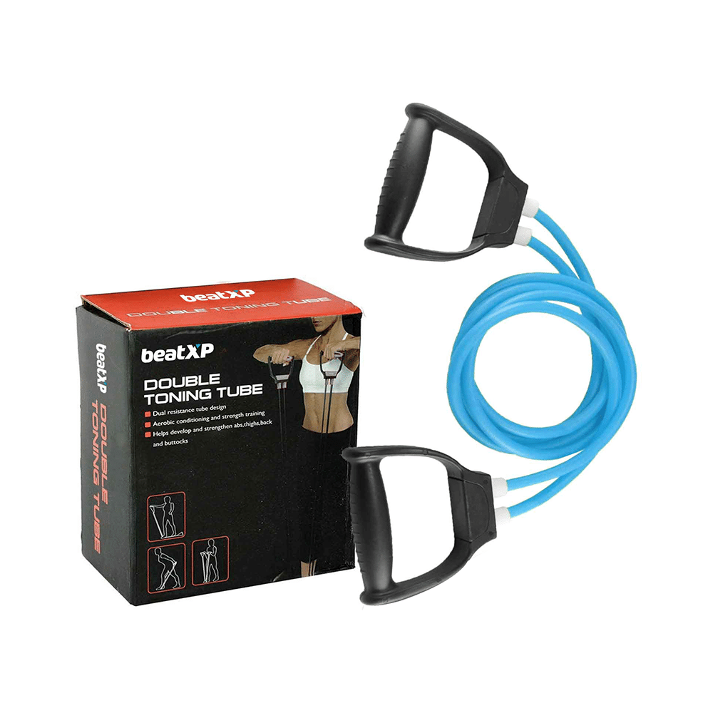 beatXP Resistance Band Double Tubing Blue GHVMEDFIT086 - Image 8