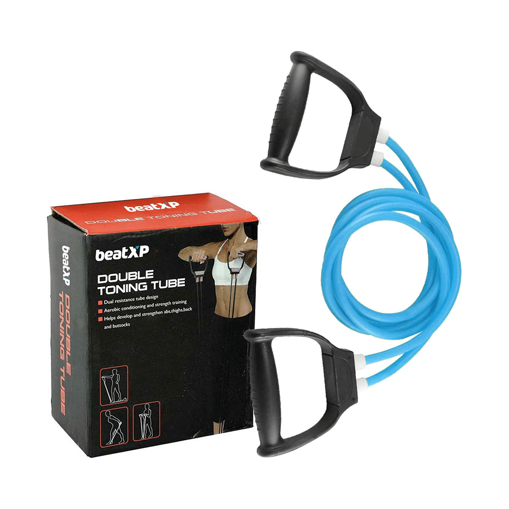 beatXP Resistance Band Double Tubing Blue GHVMEDFIT086