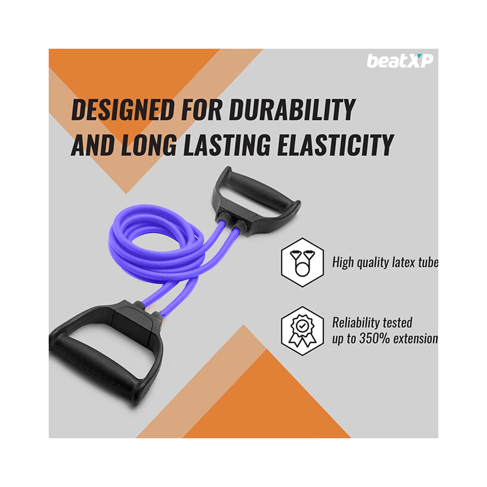 beatXP Resistance Band Double Tubing Blue GHVMEDFIT086 - Image 12