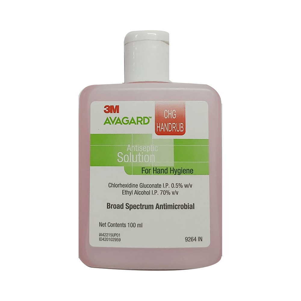 3M Avagard CHG Handrub Hand Sanitizer Antiseptic Solution - Image 1