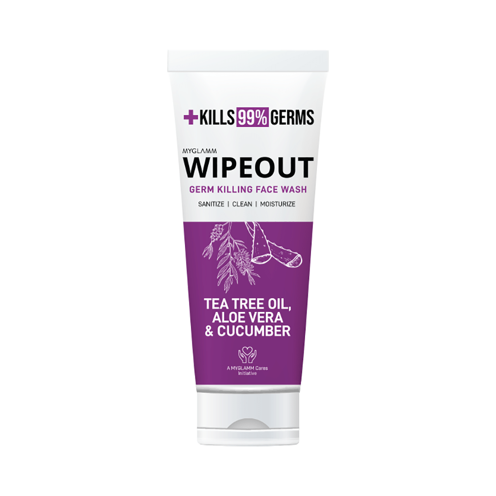 Myglamm Combo Pack of Wipeout Germ Killing Face Wash (60gm Each) - Image 1