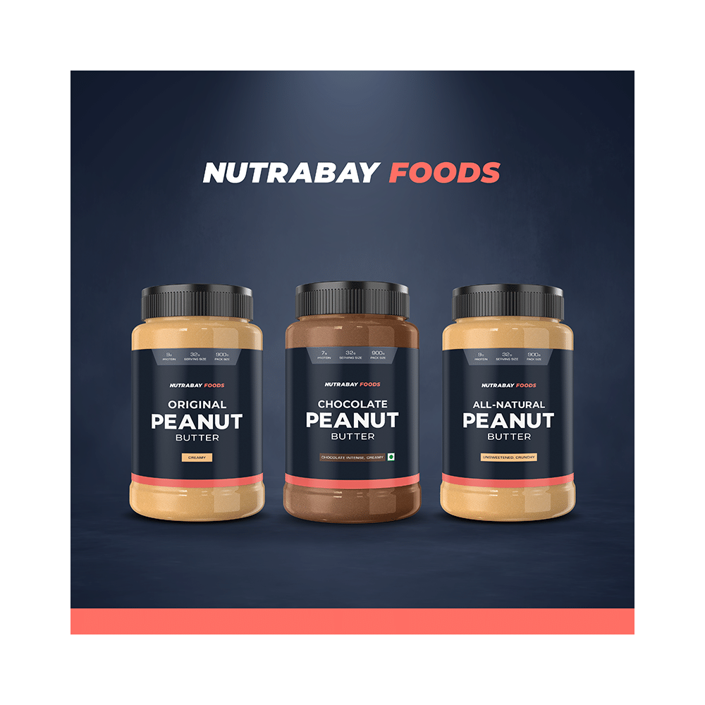Nutrabay Foods All-Natural Peanut for Weight Management, Energy & Heart Health | Flavour Butter Unsweetened Creamy - Image 8