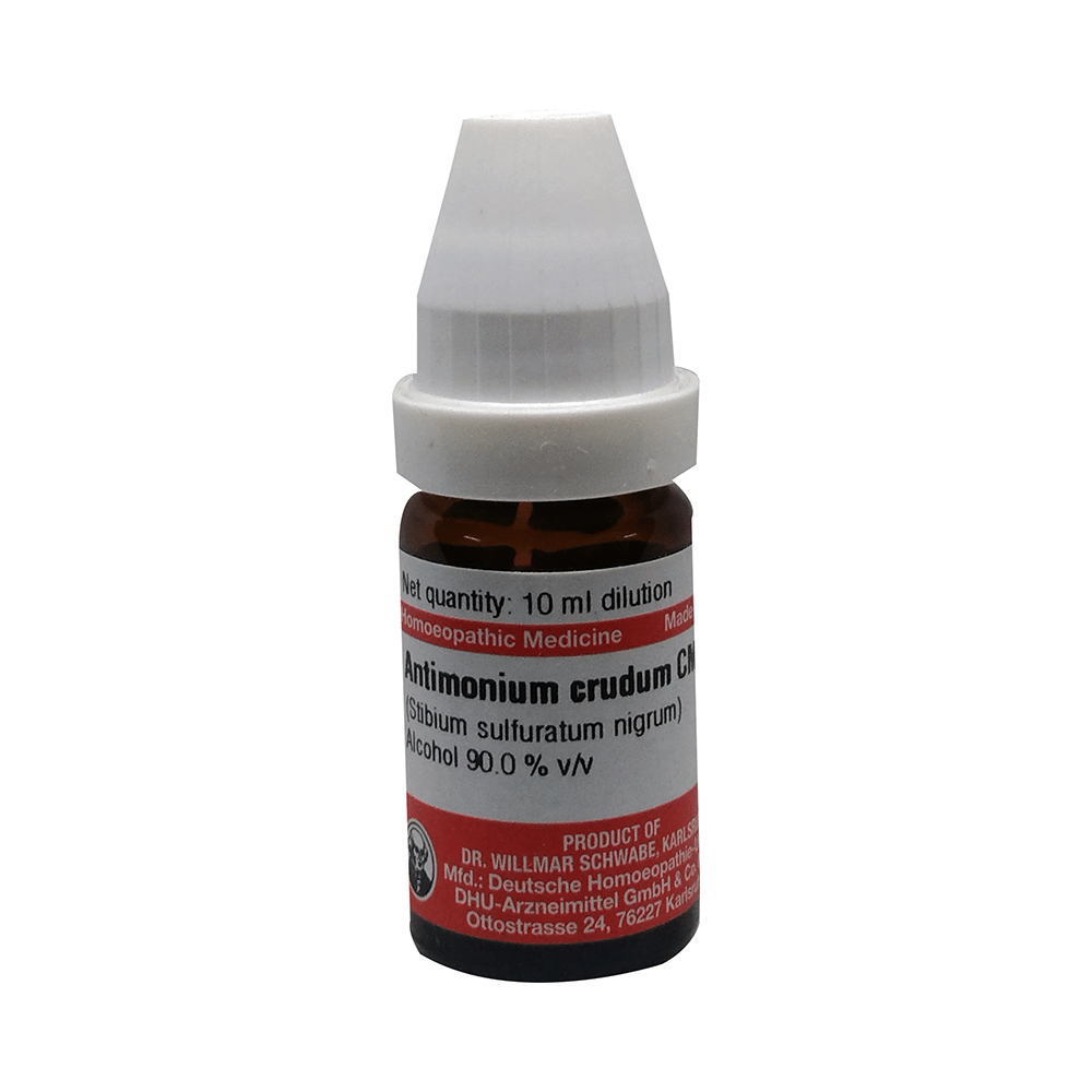 Dr Willmar Schwabe Germany Antimonium Crudum (Stibium Sulfuratum Nigrum) Dilution CM - Image 1