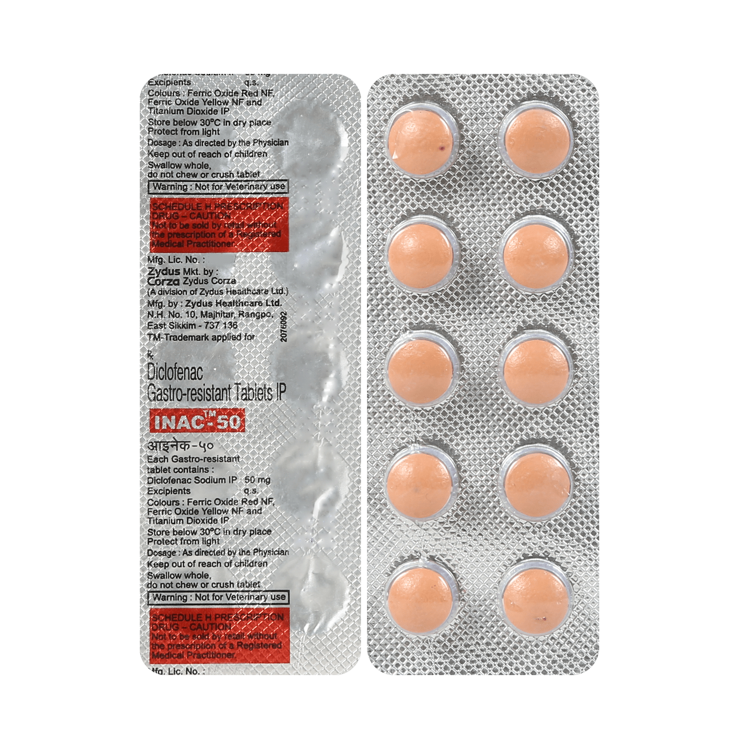 Inac 50 Tablet - Image 1