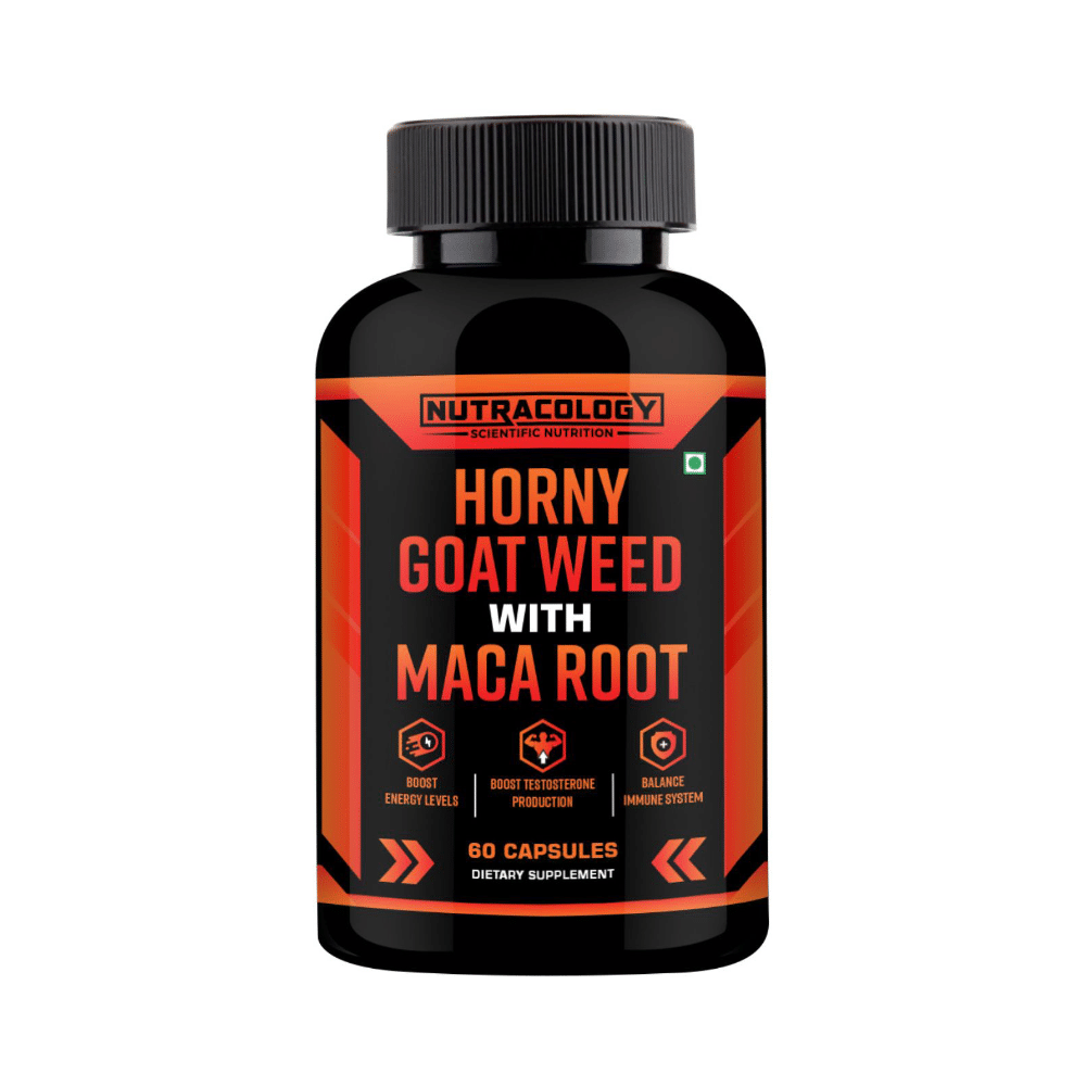 Nutracology Horny Goat Weed with Maca Root Capsule - Image 1