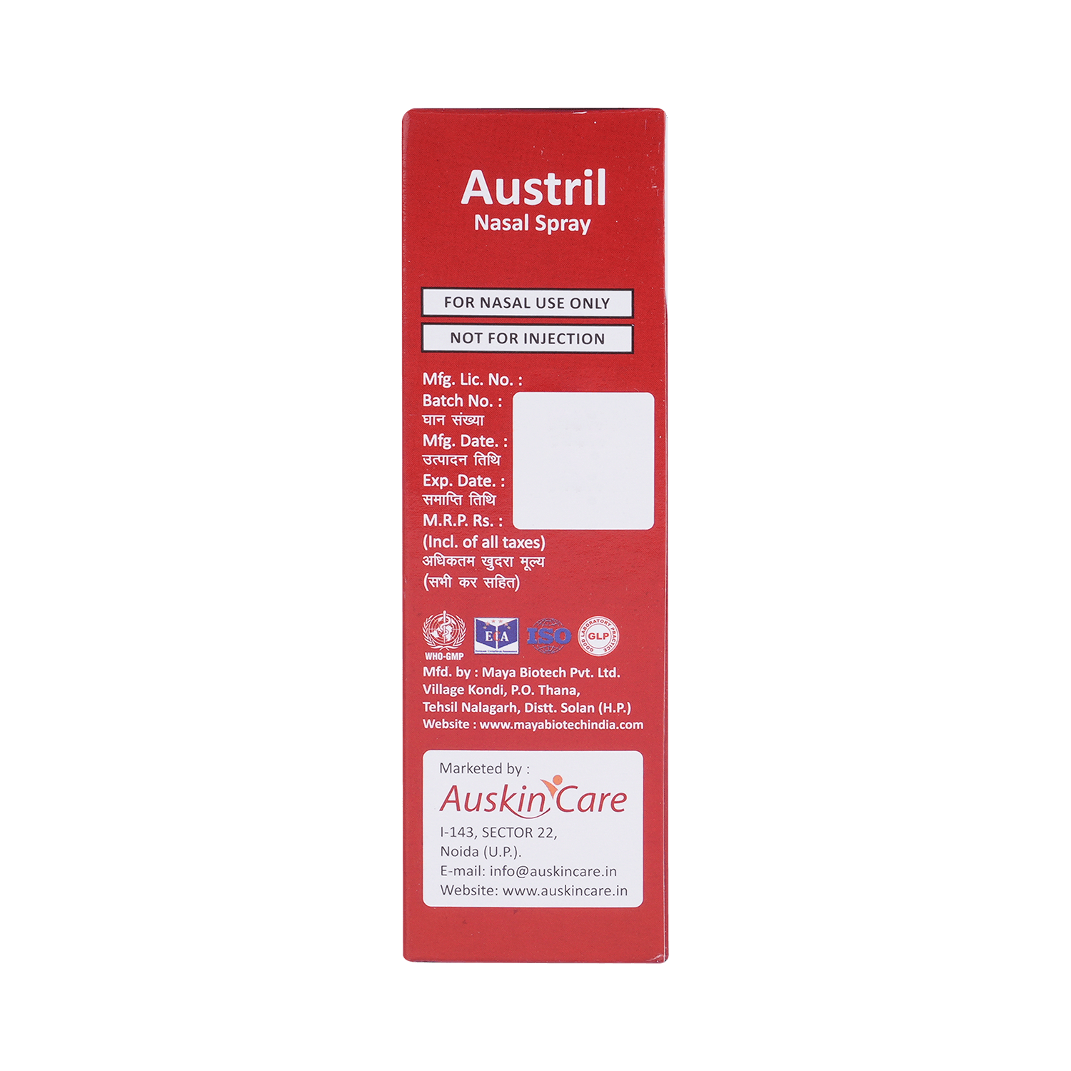 Austril 27.5mcg Nasal Spray - Image 4