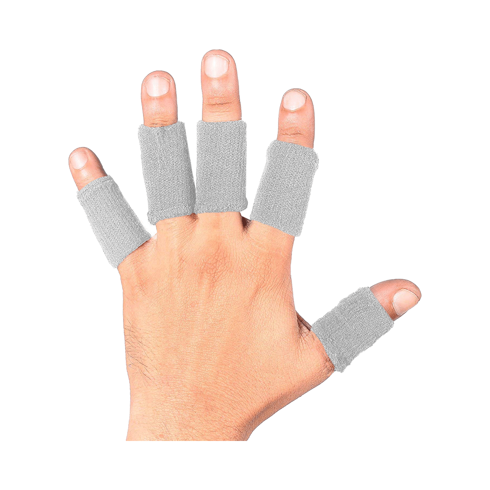 Joyfit Finger Sleeves for Support Grey - Image 1