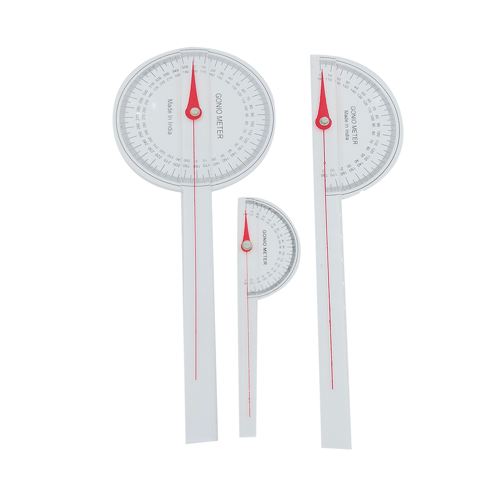 Bos Medicare Surgical 3 in 1 PVC Goniometer Set - Image 2