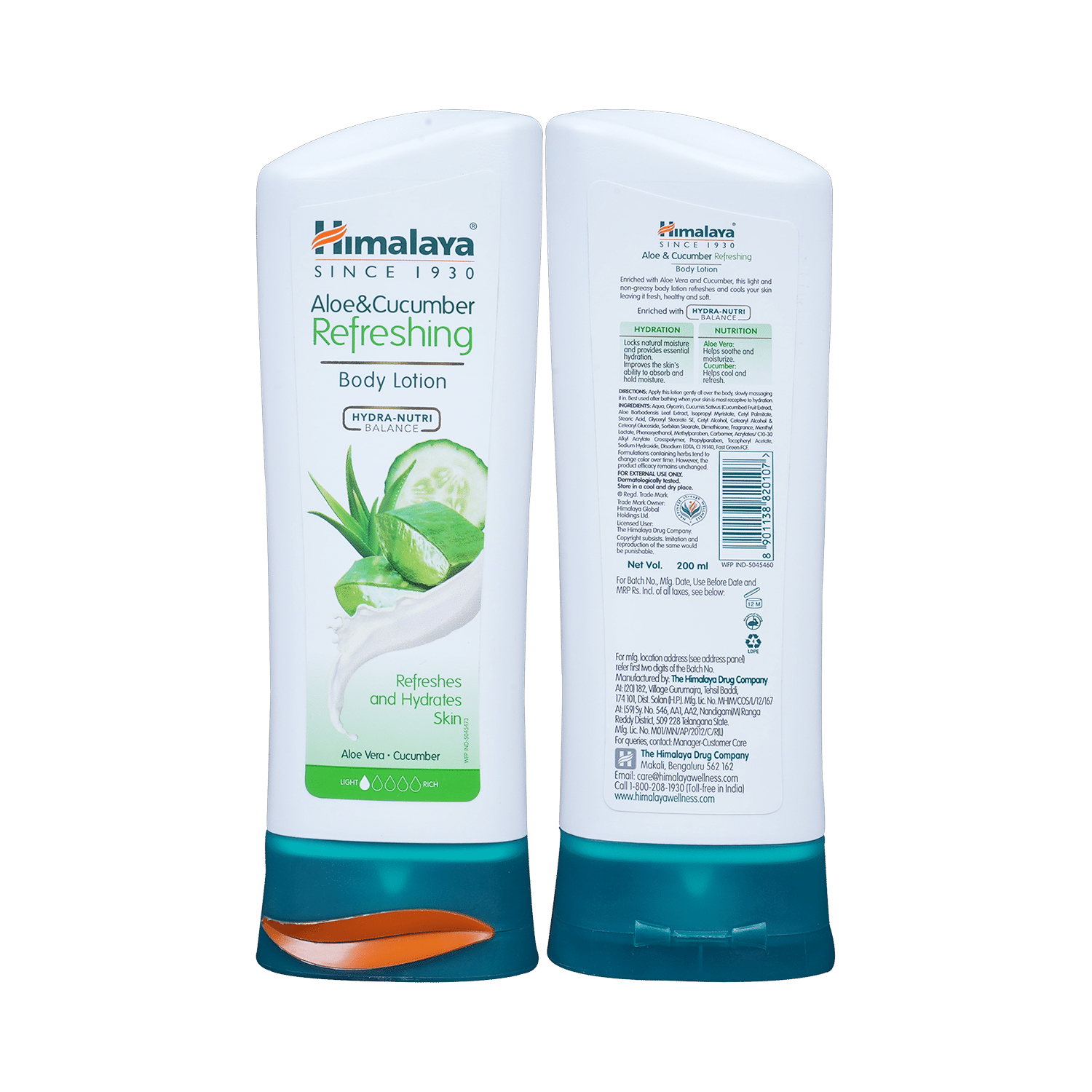 Himalaya Aloe & Cucumber Refreshing Body Lotion - Image 1