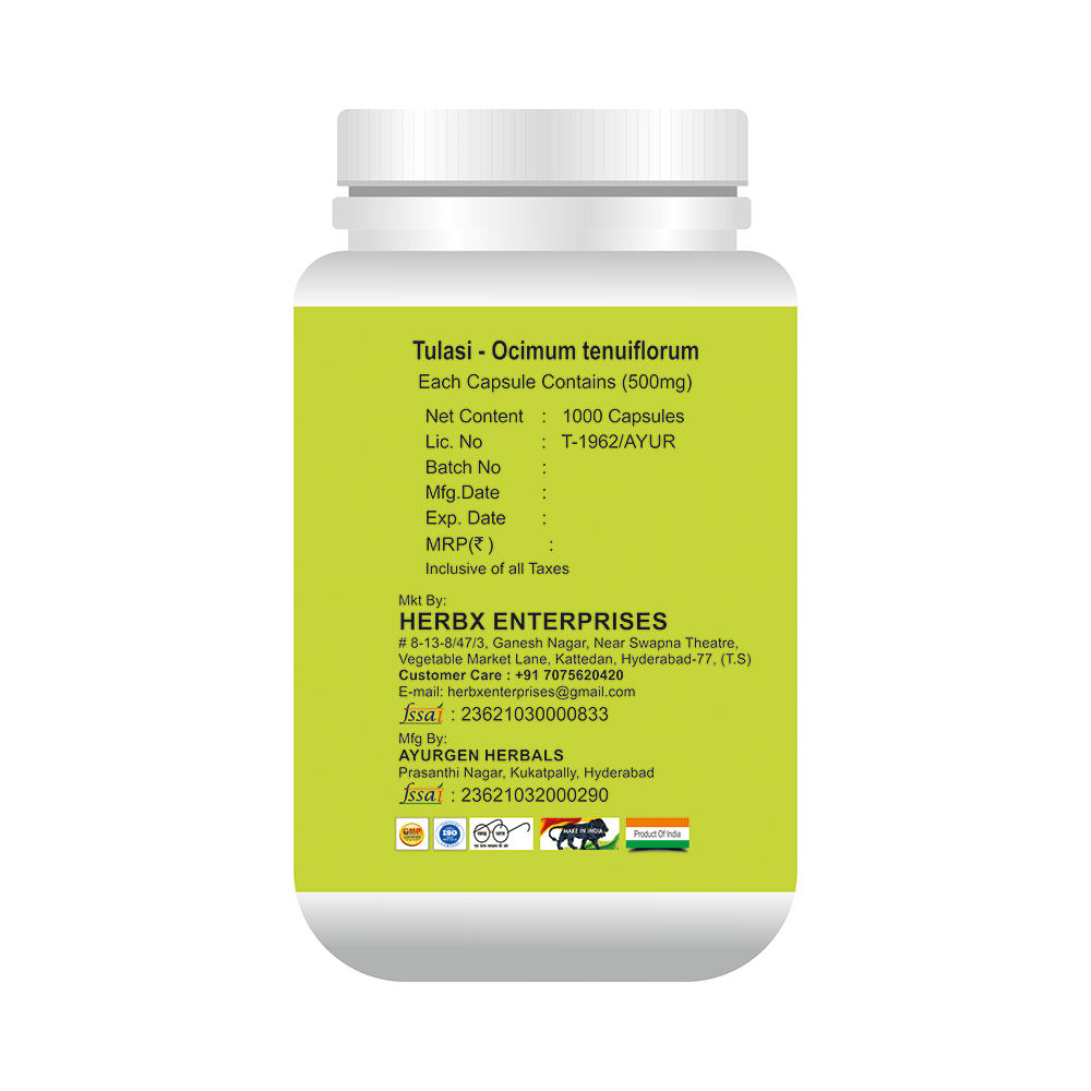 Globyherbs Tulasi Capsule - Image 3