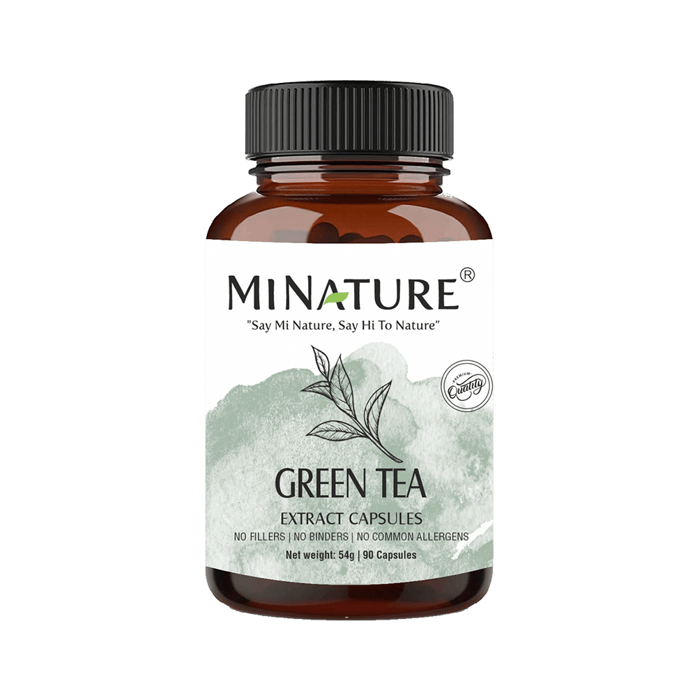 Minature Green Tea Extract Capsule