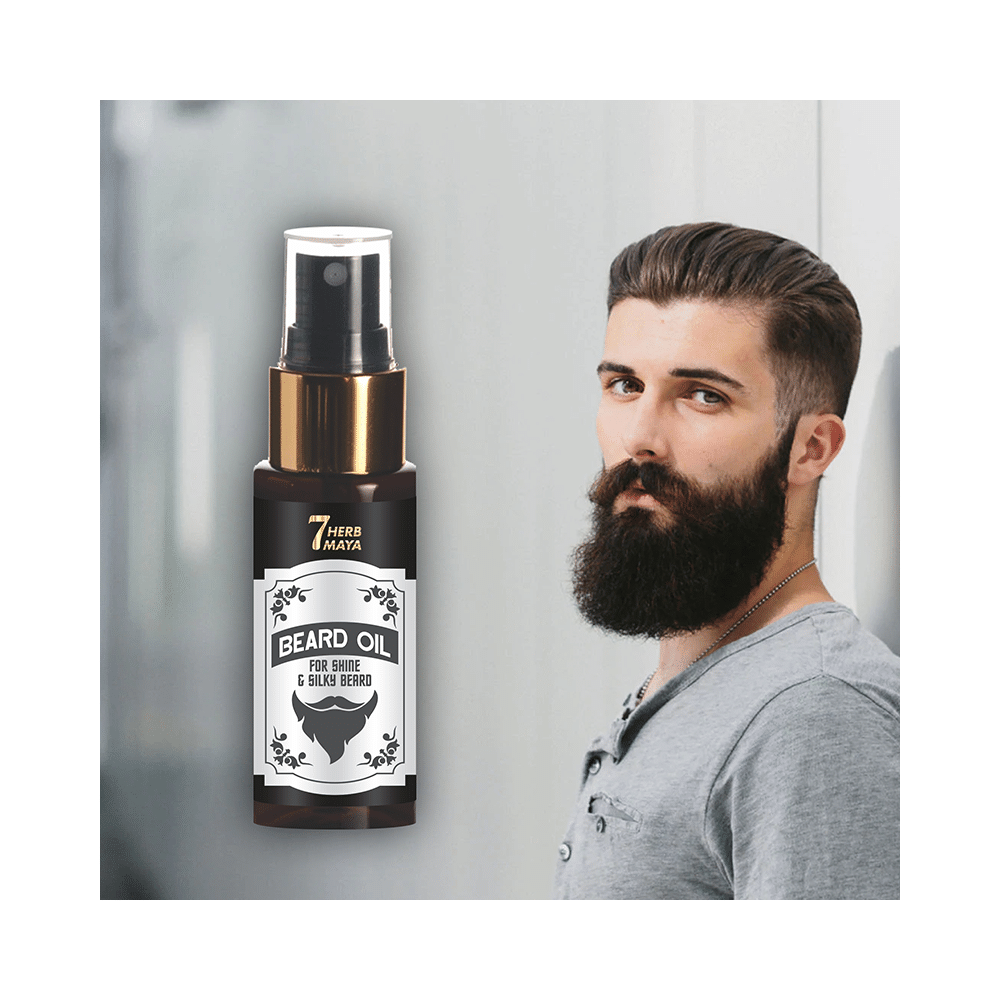 7Herbmaya Beard Oil for Shine & Silky - Image 6