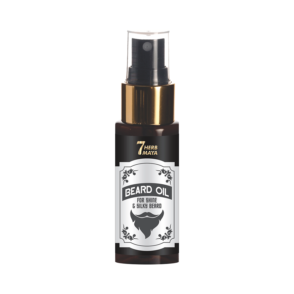 7Herbmaya Beard Oil for Shine & Silky - Image 1