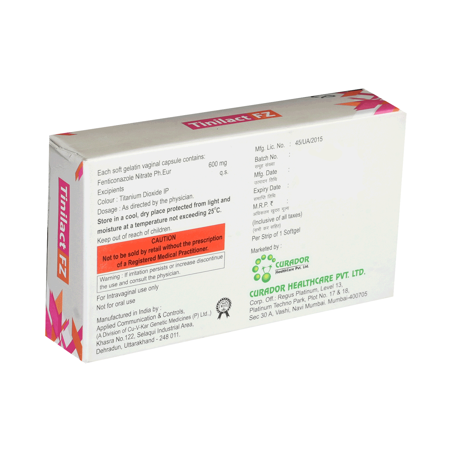 Tinilact FZ Softgel Capsule - Image 3