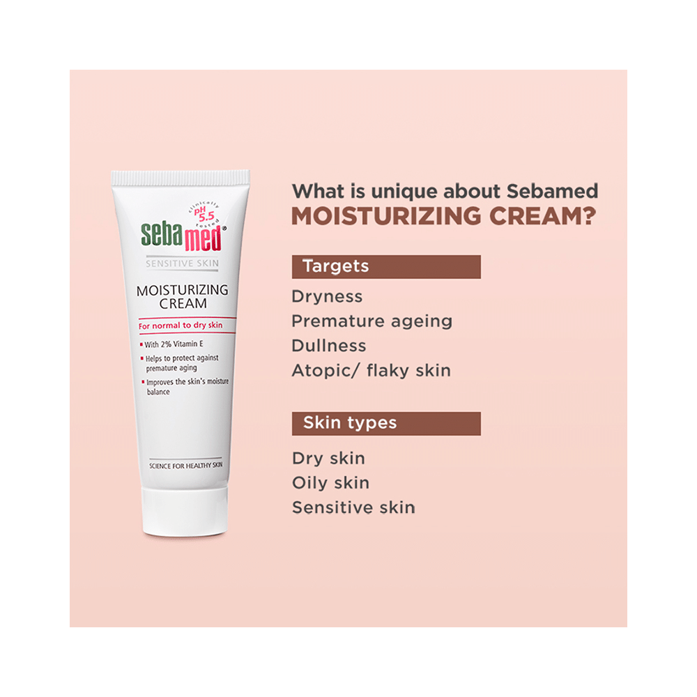 Sebamed Moisturizing Cream with Vitamin E | For Skin Hydration - Image 6