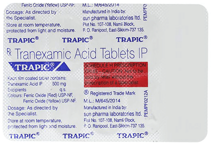 Trapic 500 Tablet - Image 1
