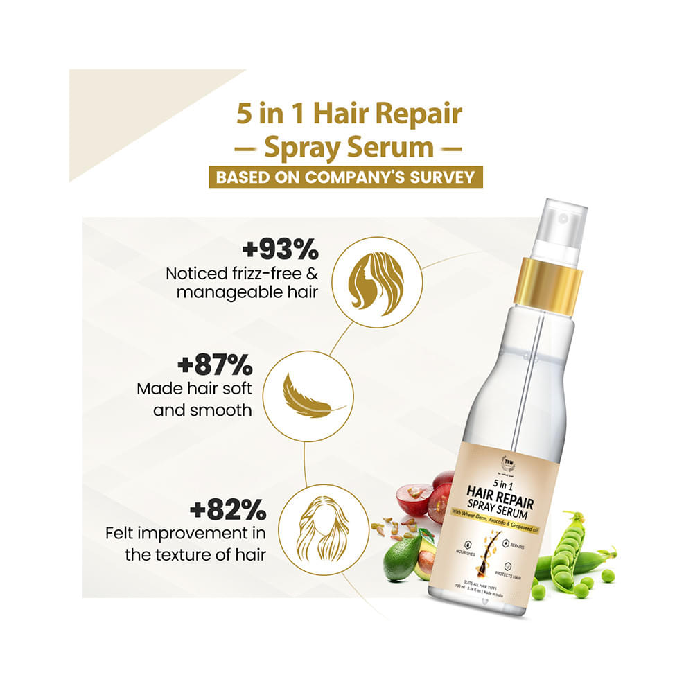 TNW- The Natural Wash 5 In 1 Hair Repair Spray Serum - Image 6