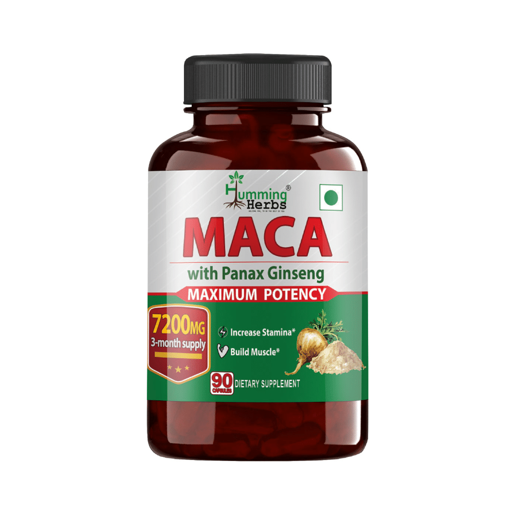 Humming Herbs Berberine + Maca with Panax Ginseng Capsule (90 Each) - Image 2