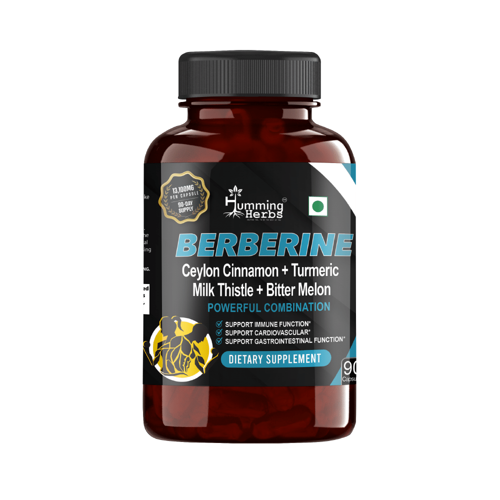 Humming Herbs Berberine + Maca with Panax Ginseng Capsule (90 Each) - Image 3
