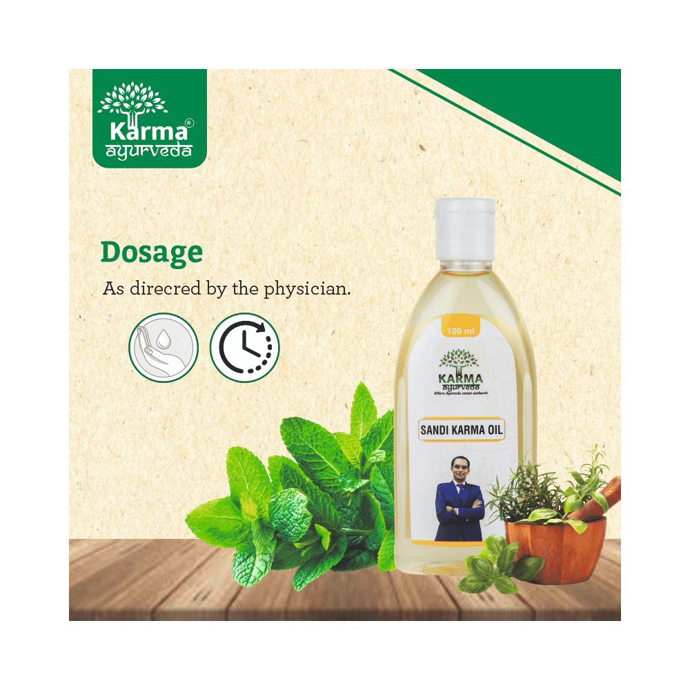 Karma Ayurveda Sandi Karma Oil - Image 6