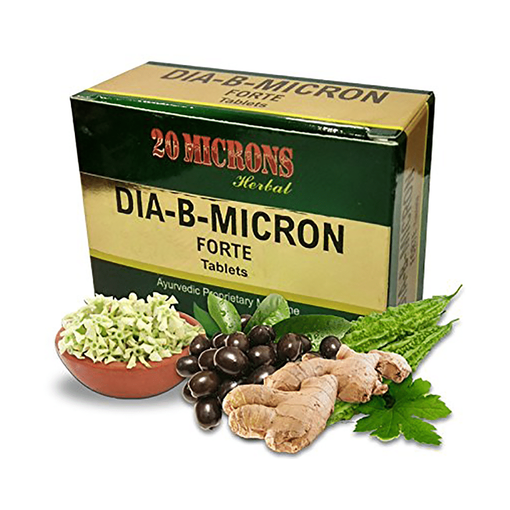 20 Microns Herbal Dia-B-Micron Forte Tablet - Image 1