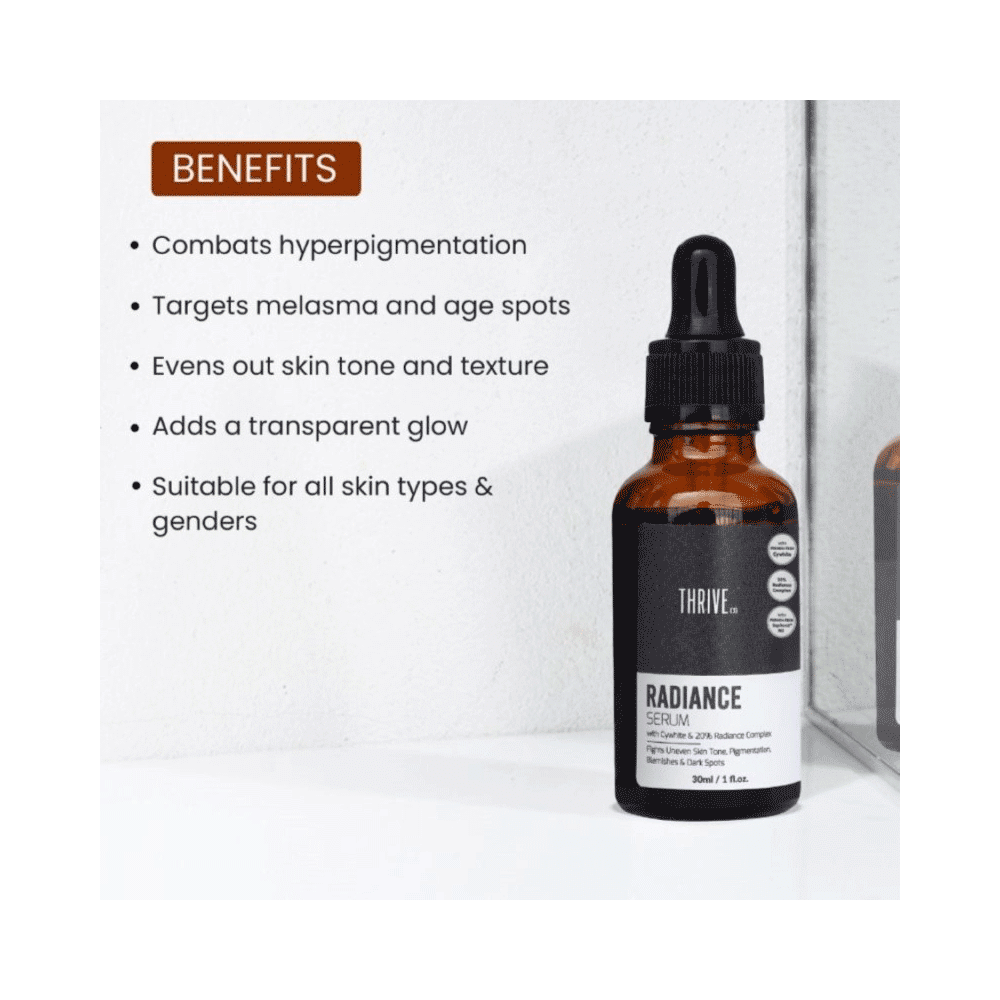 ThriveCo Radiance Serum For Hyperpigmentation, Dark Spots and Melasma - Image 3