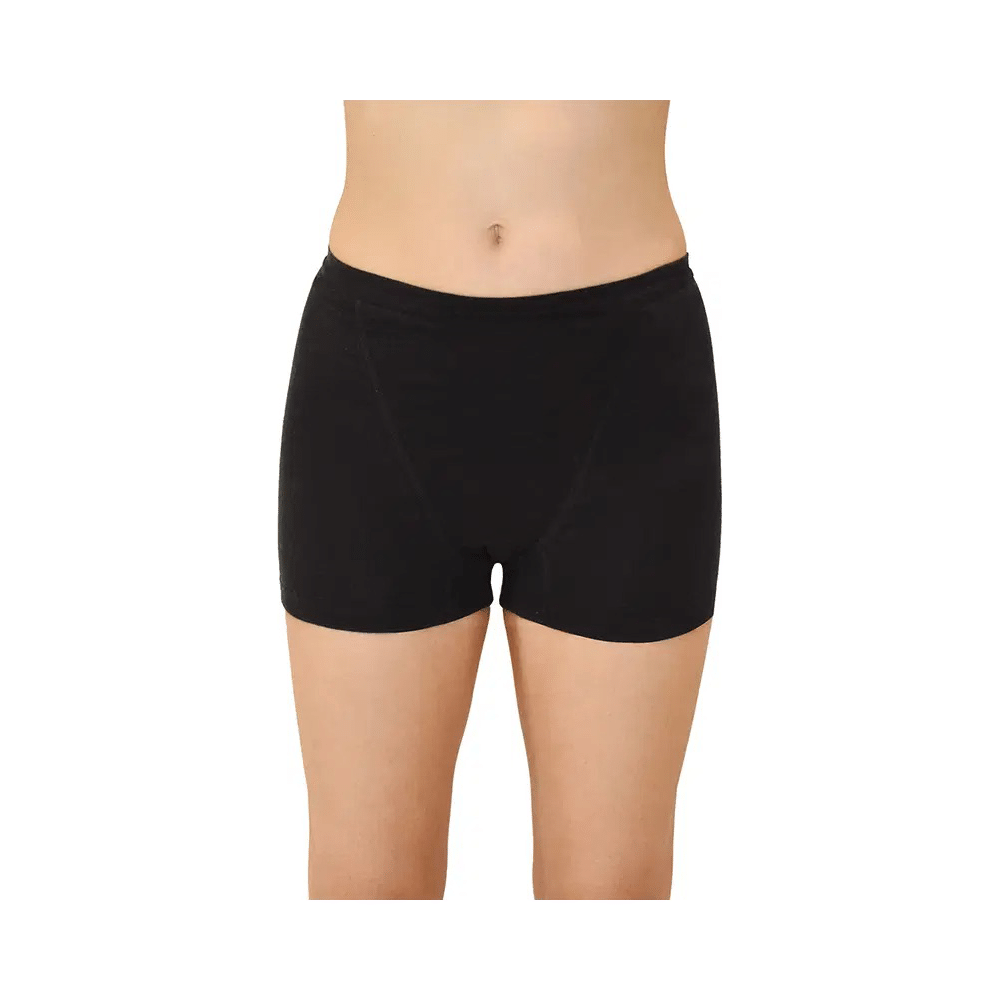 QNIX Boxer Brief Period Underwear 2XL Black - Image 6