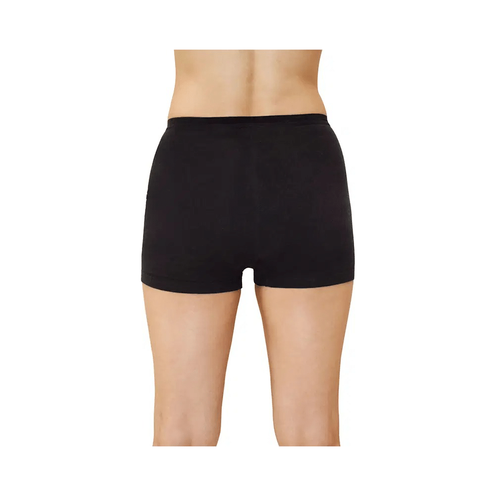 QNIX Boxer Brief Period Underwear 2XL Black - Image 3