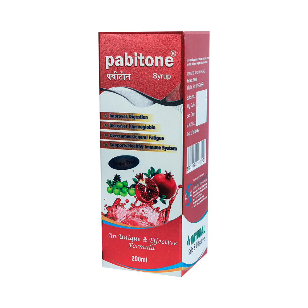 Pabitone Syrup (200ml Each) Sugar Free - Image 1