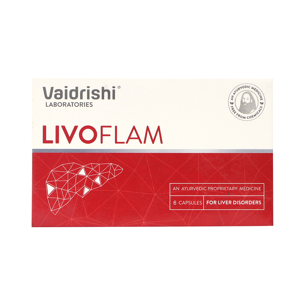 Vaidrishi Laboratories Livoflam Capsule - Image 1
