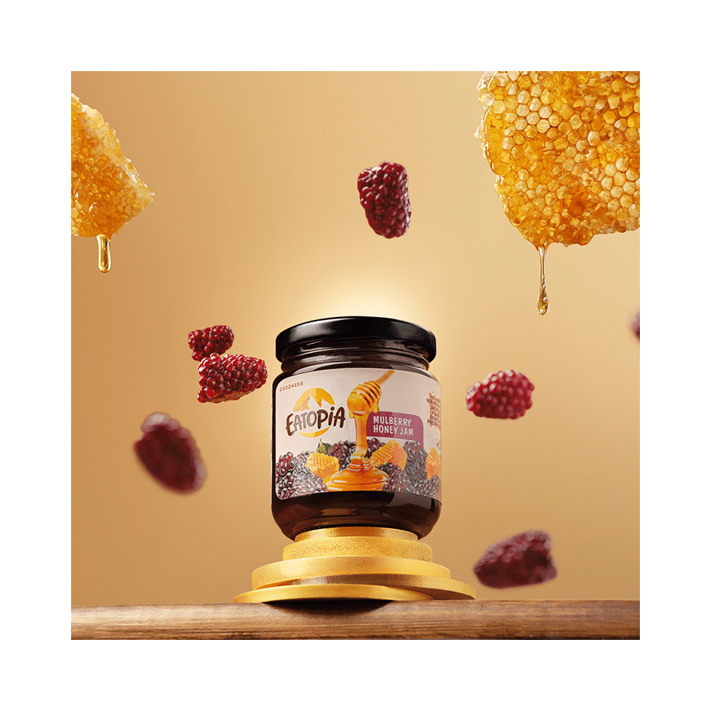 Eatopia Mulberry Honey Jam - Image 9