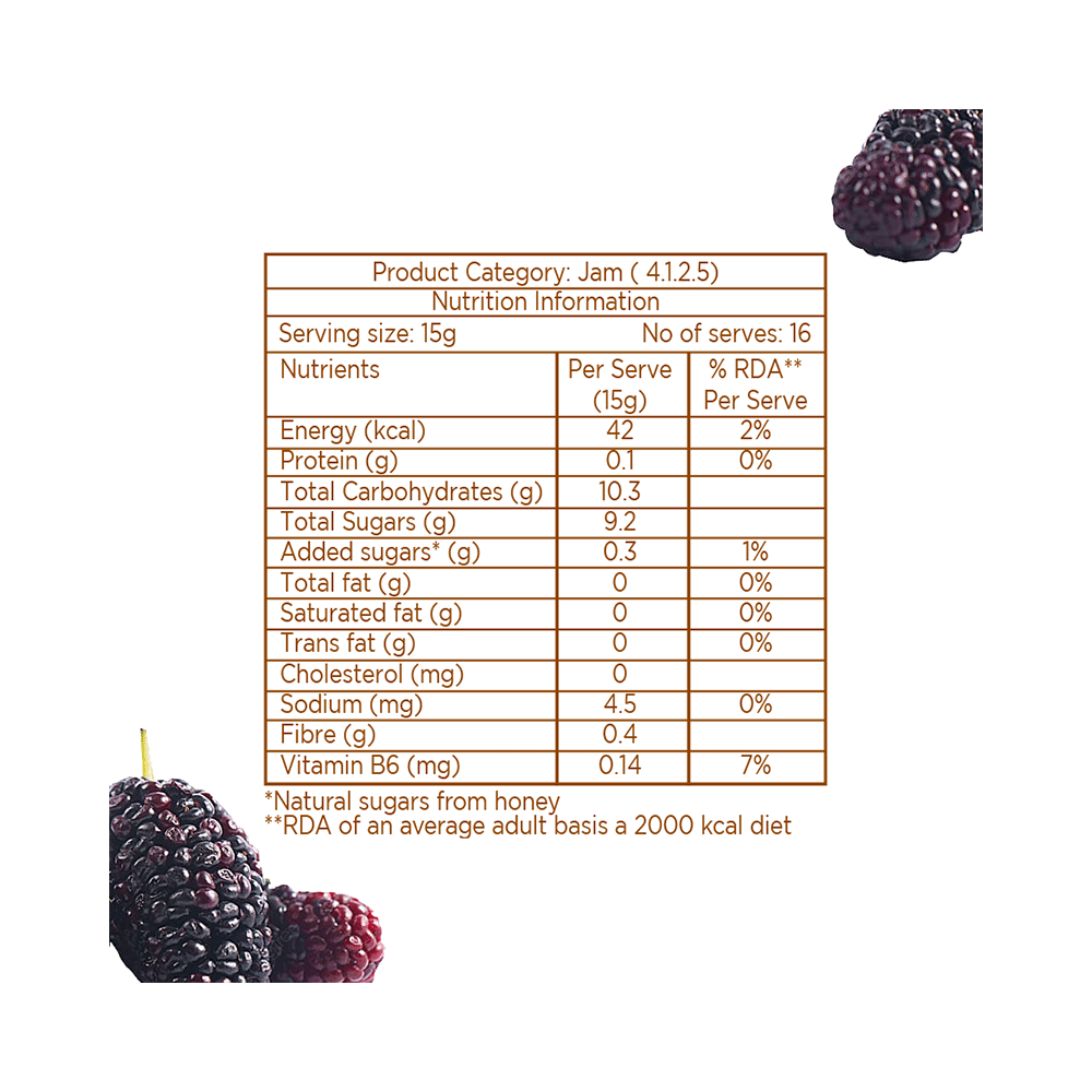 Eatopia Mulberry Honey Jam - Image 4