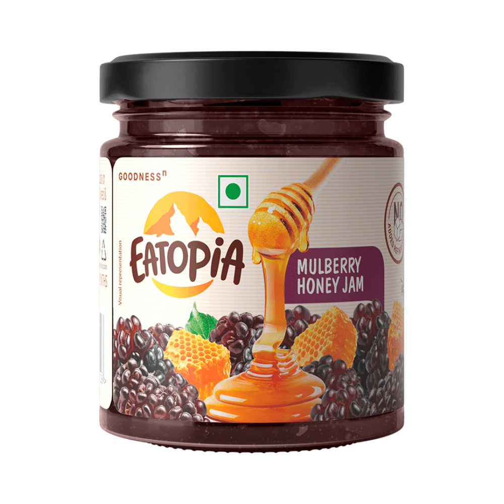 Eatopia Mulberry Honey Jam - Image 1