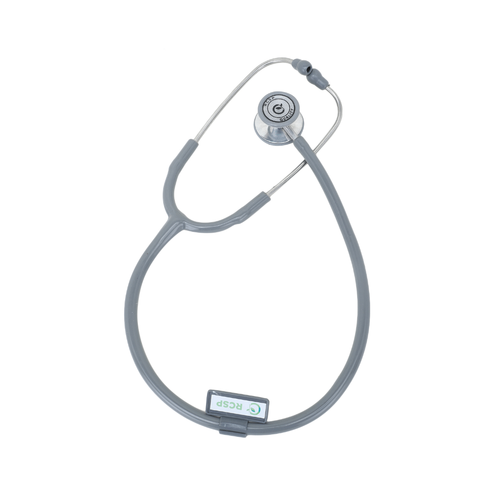 RCSP Dual Head Stethoscope Grey - Image 6