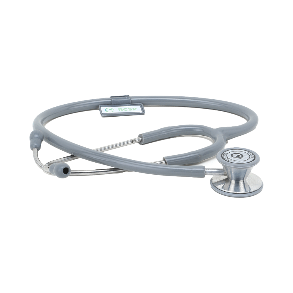 RCSP Dual Head Stethoscope Grey - Image 2