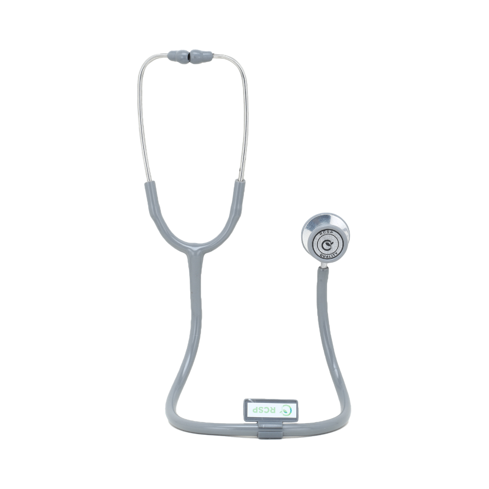 RCSP Dual Head Stethoscope Grey - Image 1