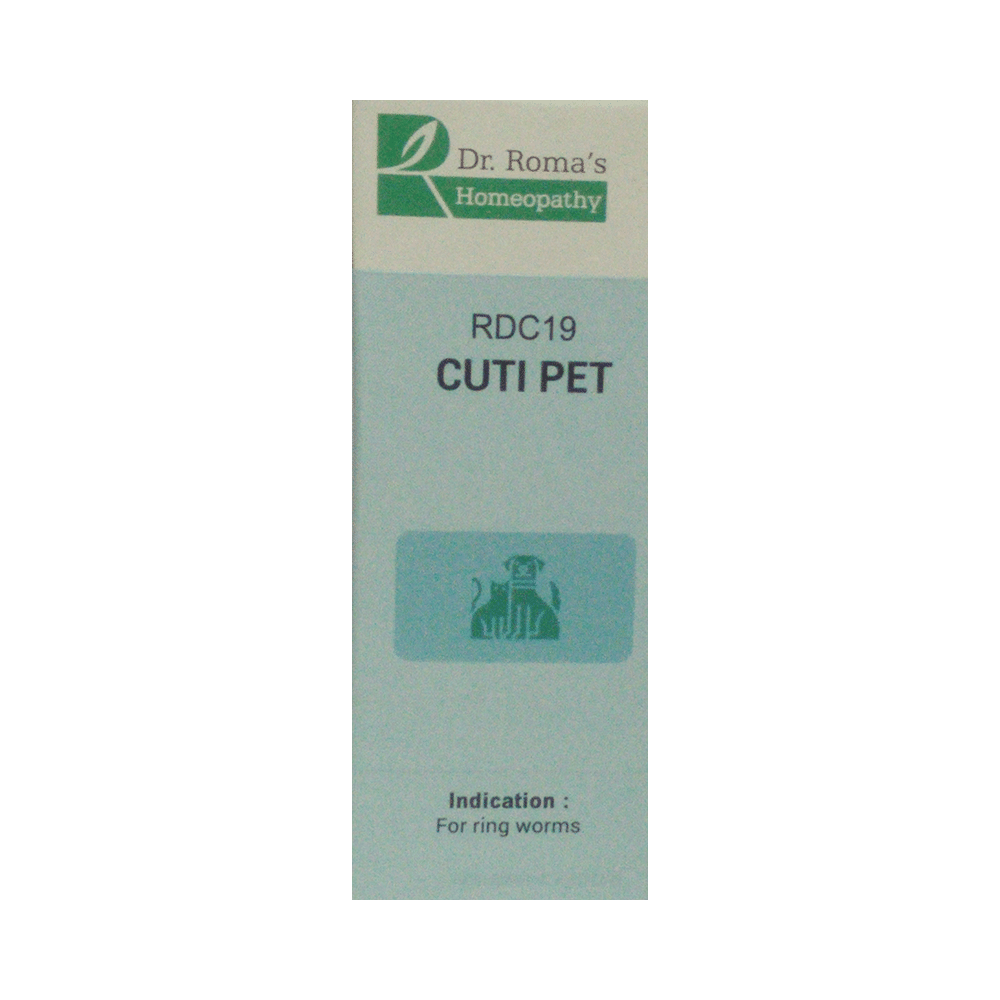 Dr. Romas Homeopathy RDC 19 Cuti pet Pills