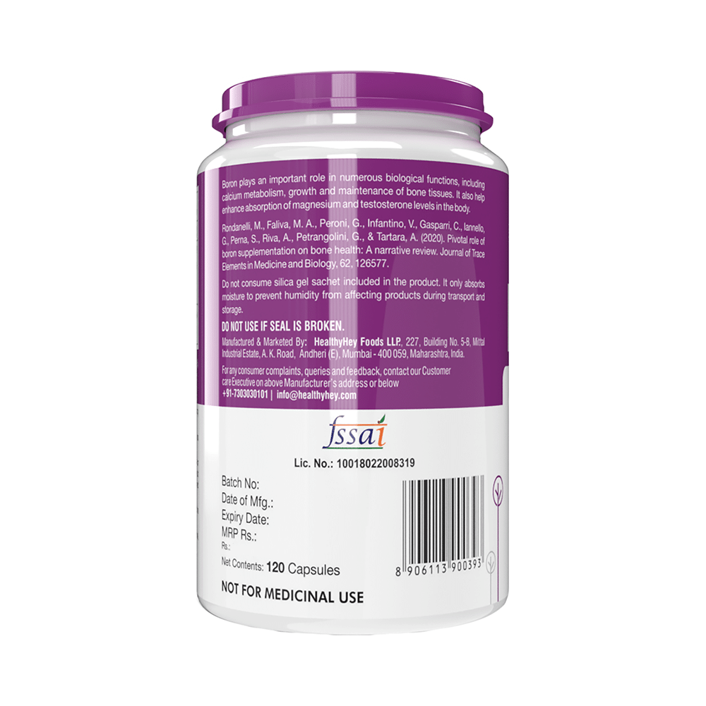 HealthyHey Nutrition Boron Vegetable Capsule - Image 3