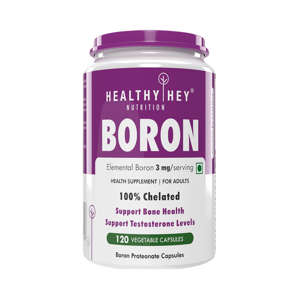 HealthyHey Nutrition Boron Vegetable Capsule
