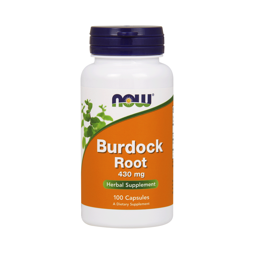 Now Burdock Root 430mg Capsule - Image 1