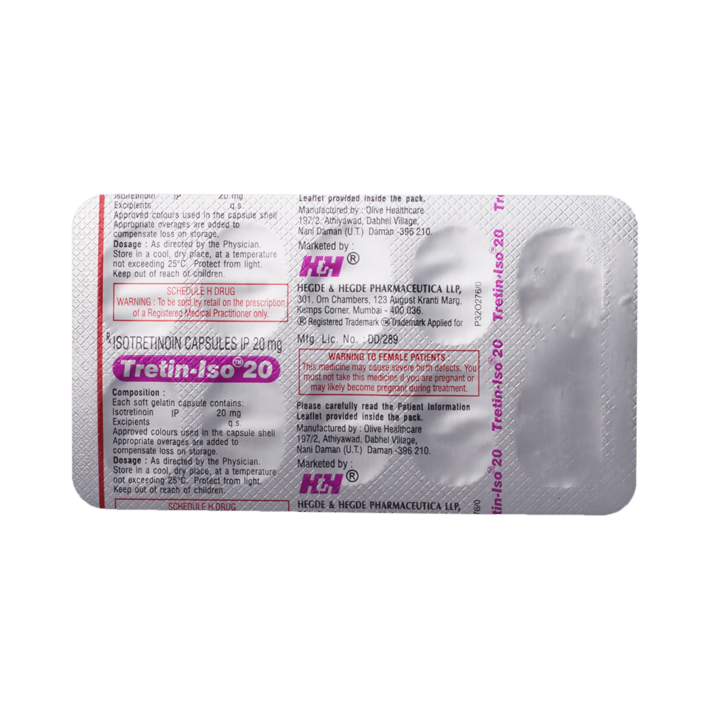 Tretin-Iso 20 Capsule - Image 5