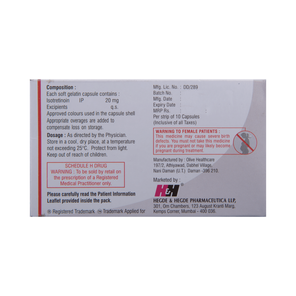 Tretin-Iso 20 Capsule - Image 3