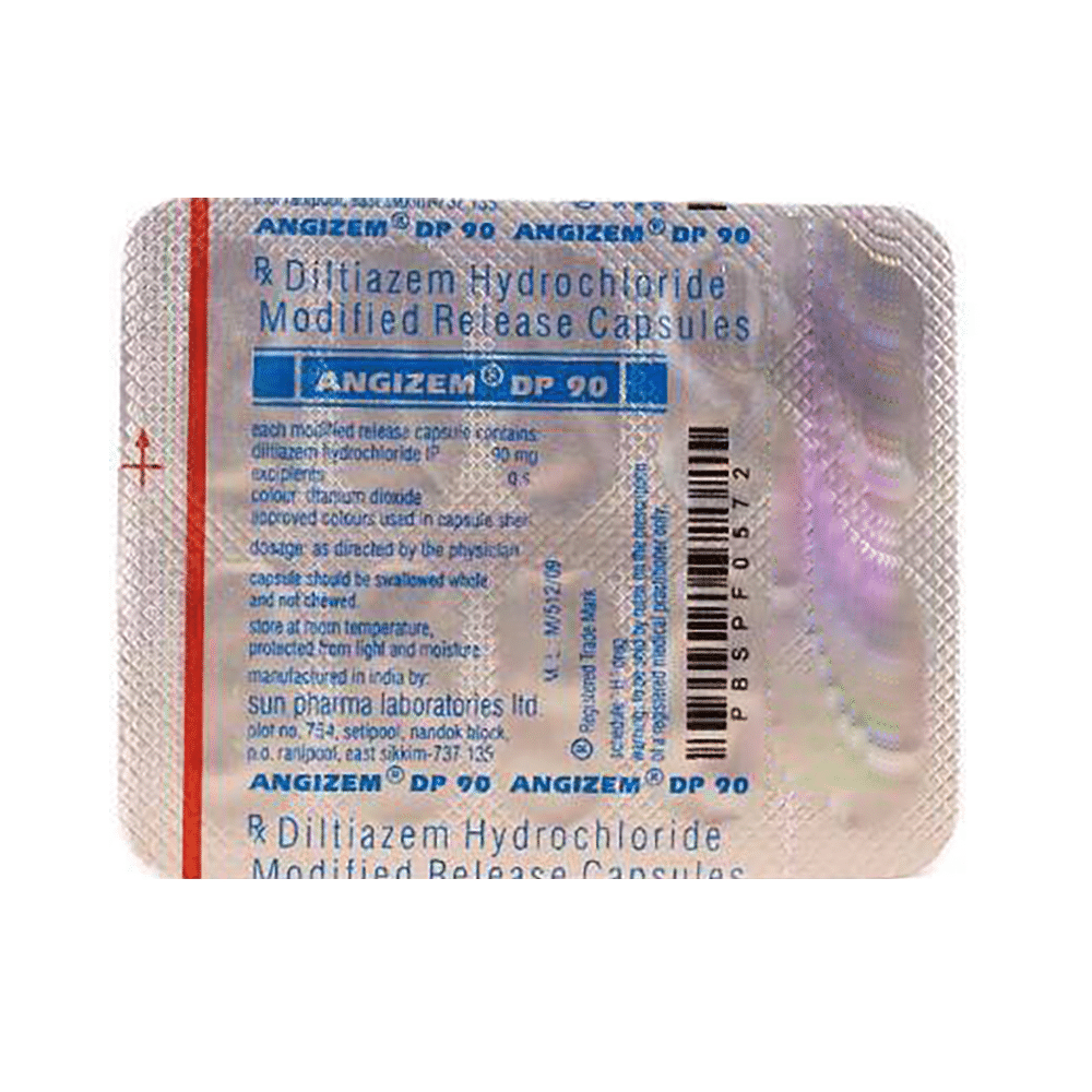 Angizem DP 90 Capsule MR - Image 1