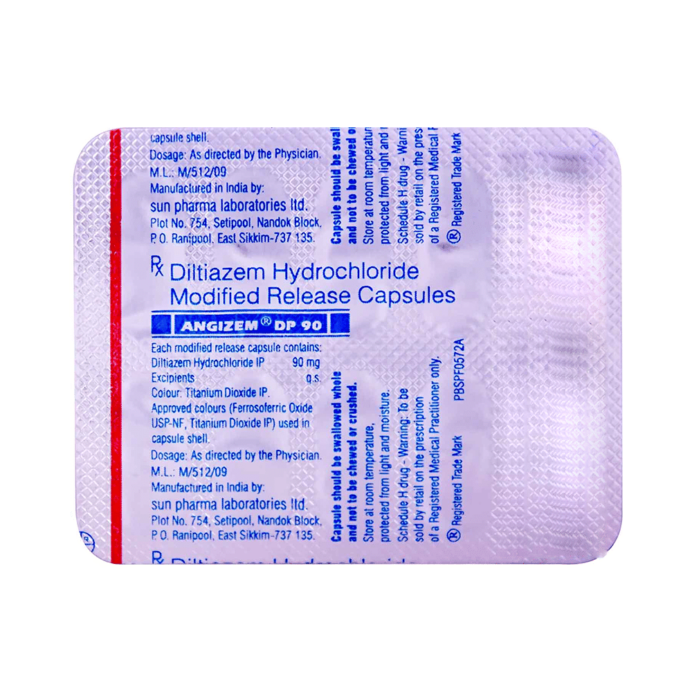 Angizem DP 90 Capsule MR - Image 5