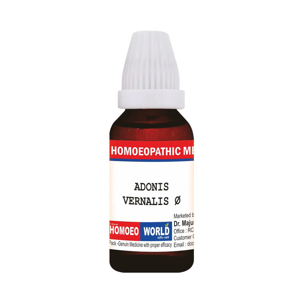 Dr. Majumder Homeo World Adonis Vernalis Q Mother Tincture (30 ml Each)
