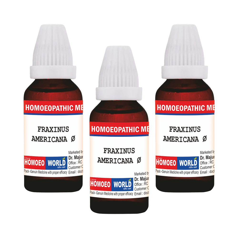 Dr. Majumder Homeo World Fraxinus Americana Mother Tincture (30ml Each) Q - Image 1