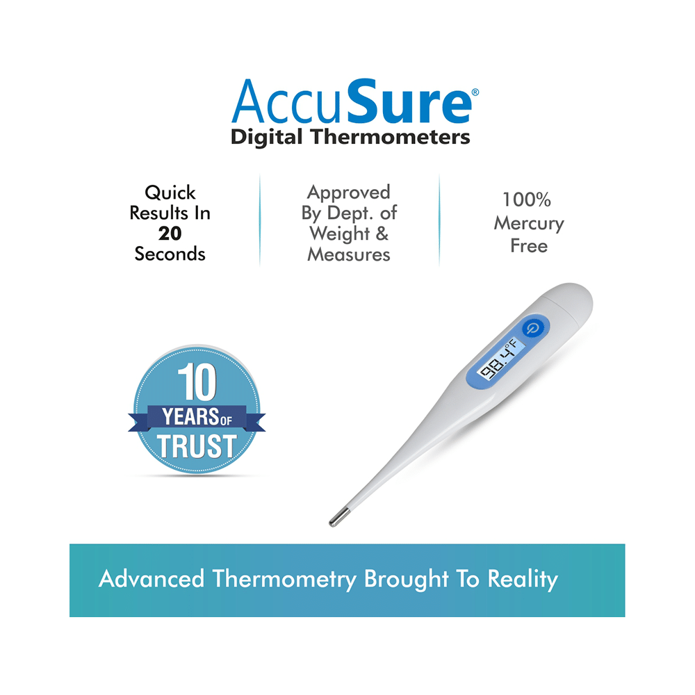 AccuSure MT 32 Mercury-Free Digital Thermometer - Image 6