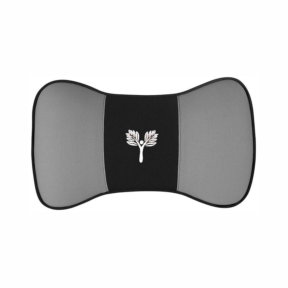 Grin Health Memory Foam Car Neck Pillow Grey - Image 1