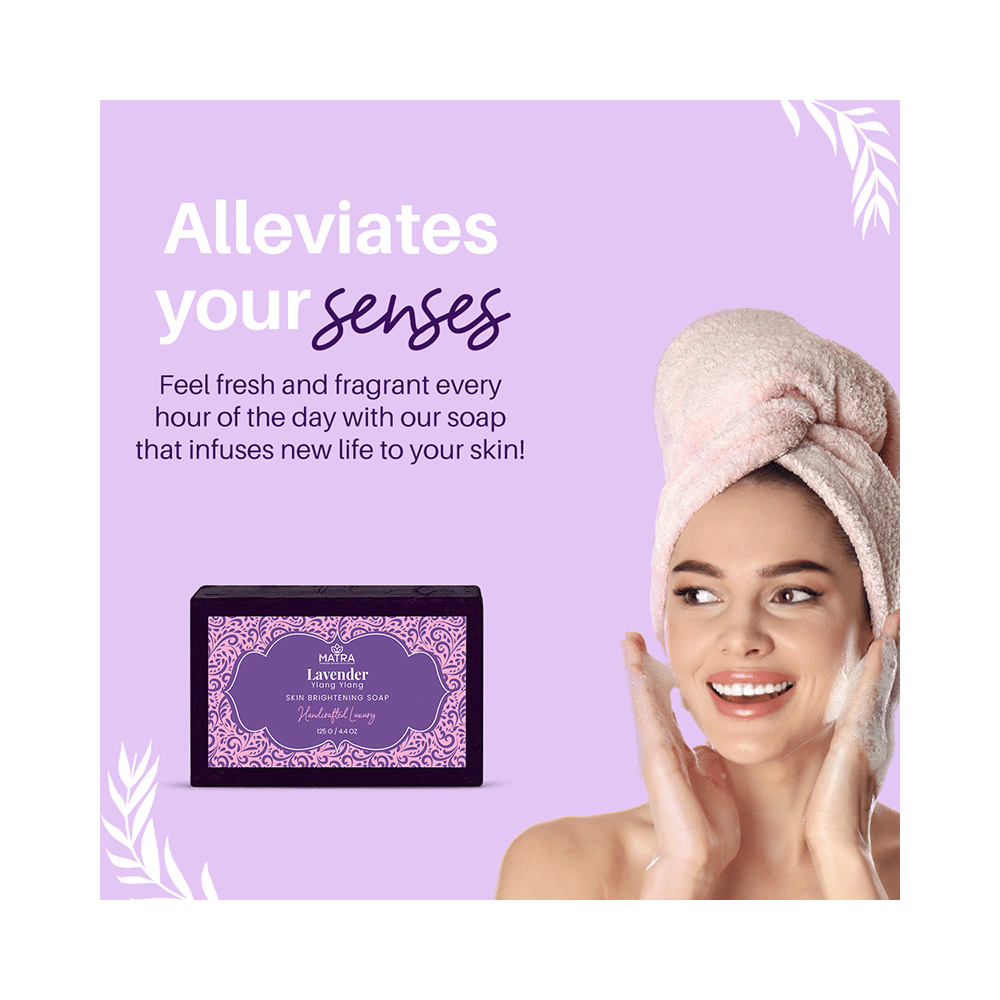 Matra Lavender Ylang Ylang Skin Brightening Soap - Image 4