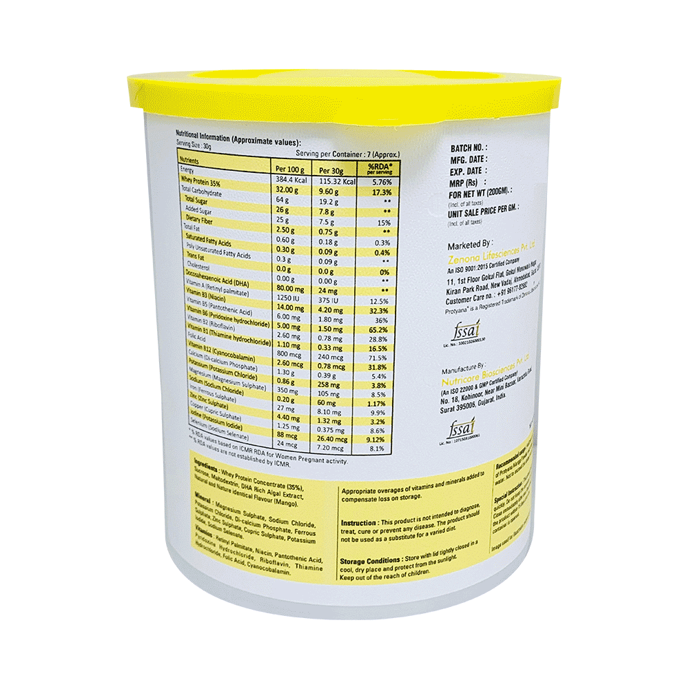 Protyana Protein Powder Mango - Image 2